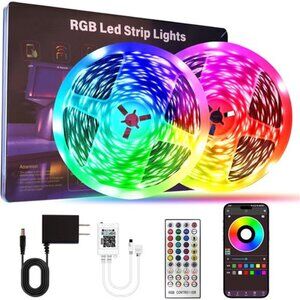 LED Strip Lights 200 FT RGB Color Changing Bedroom Room Party Music Sync Lightin